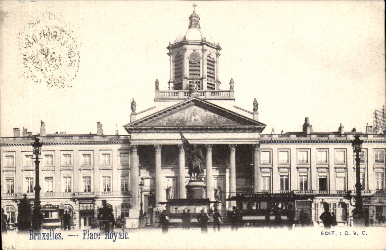 Belgie Belgium Brussels CPA Places royal