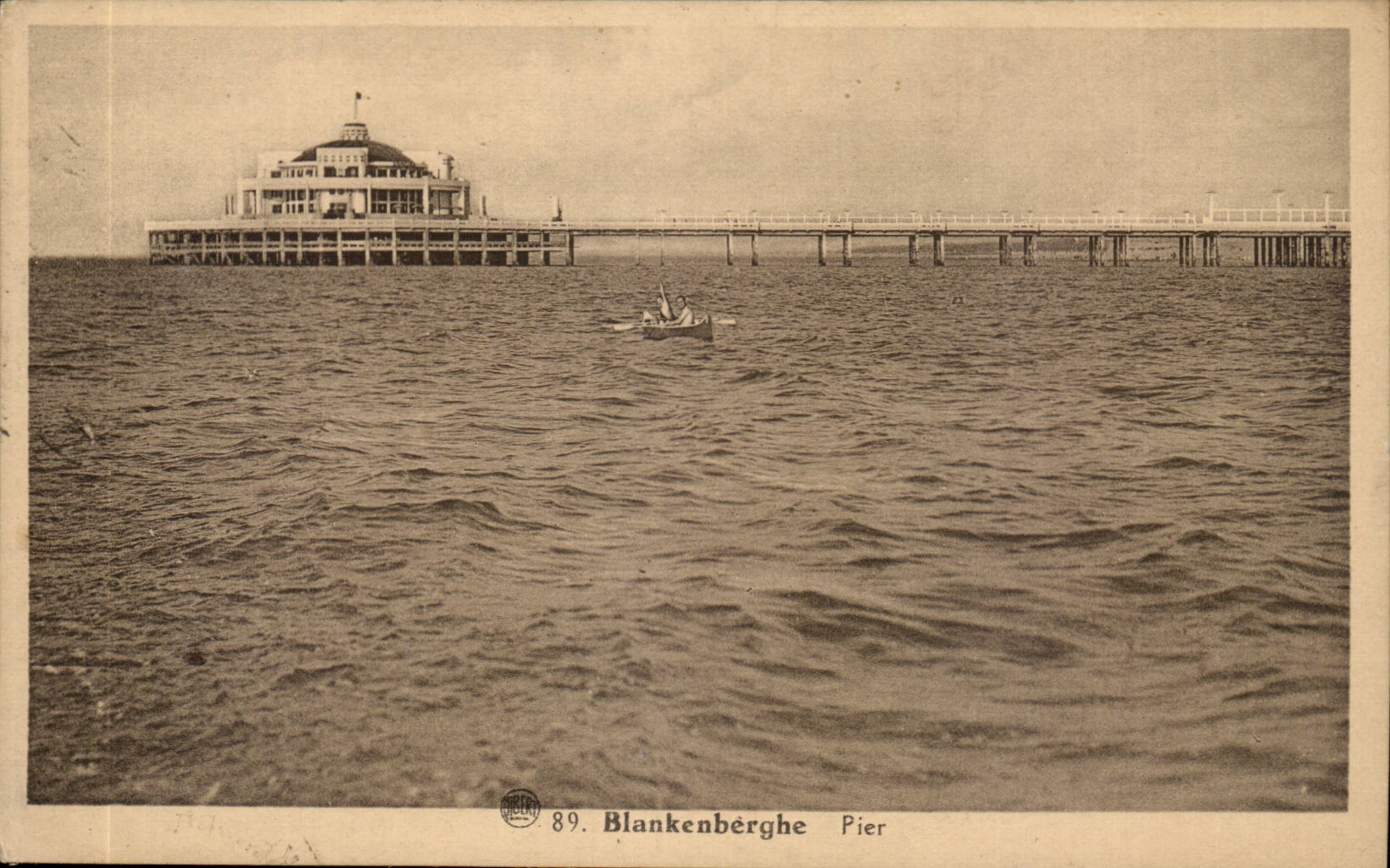 Belgie Belgium Blankenberghe CPA Pier
