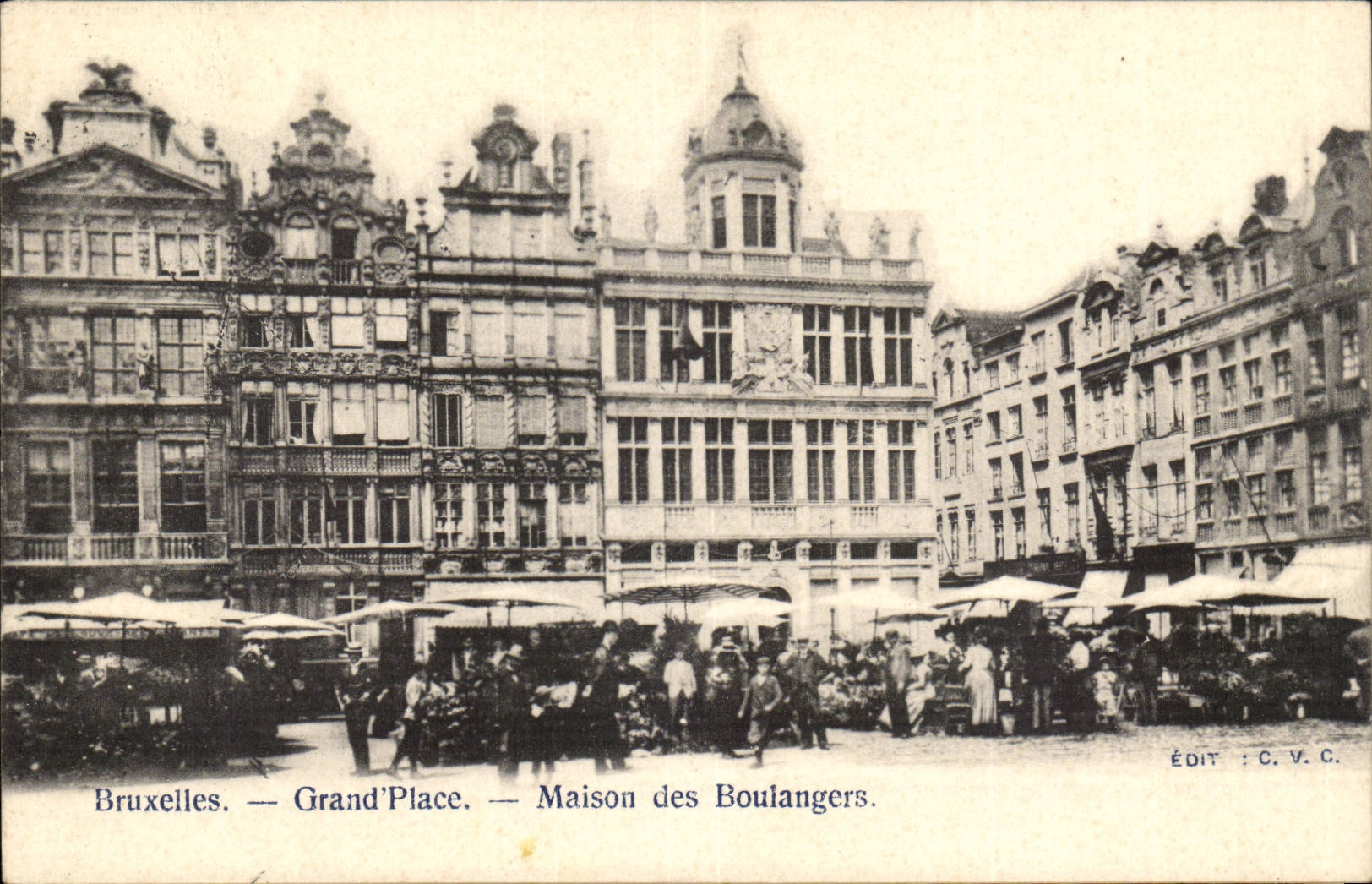 Belgie Belgium Brussels CPA House of the Bakers