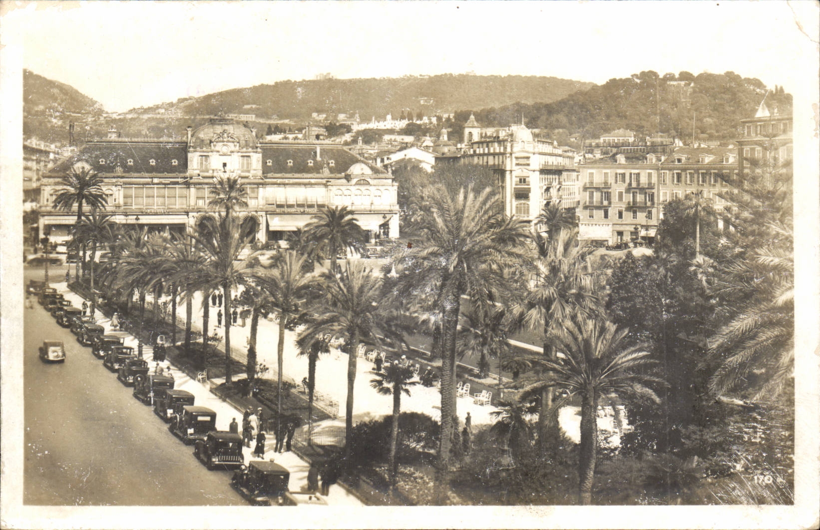 Nice CPA the casino and the gardens Albert 1st