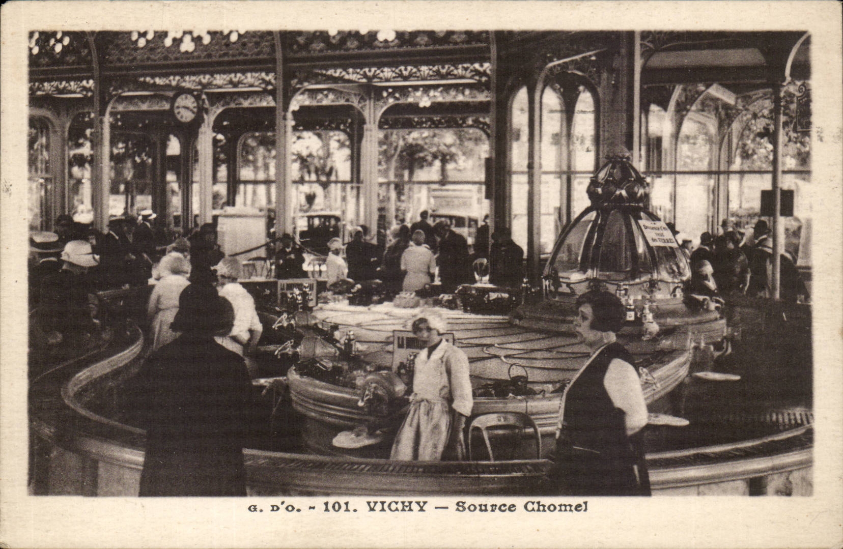 Vichy CPA Chomel Source