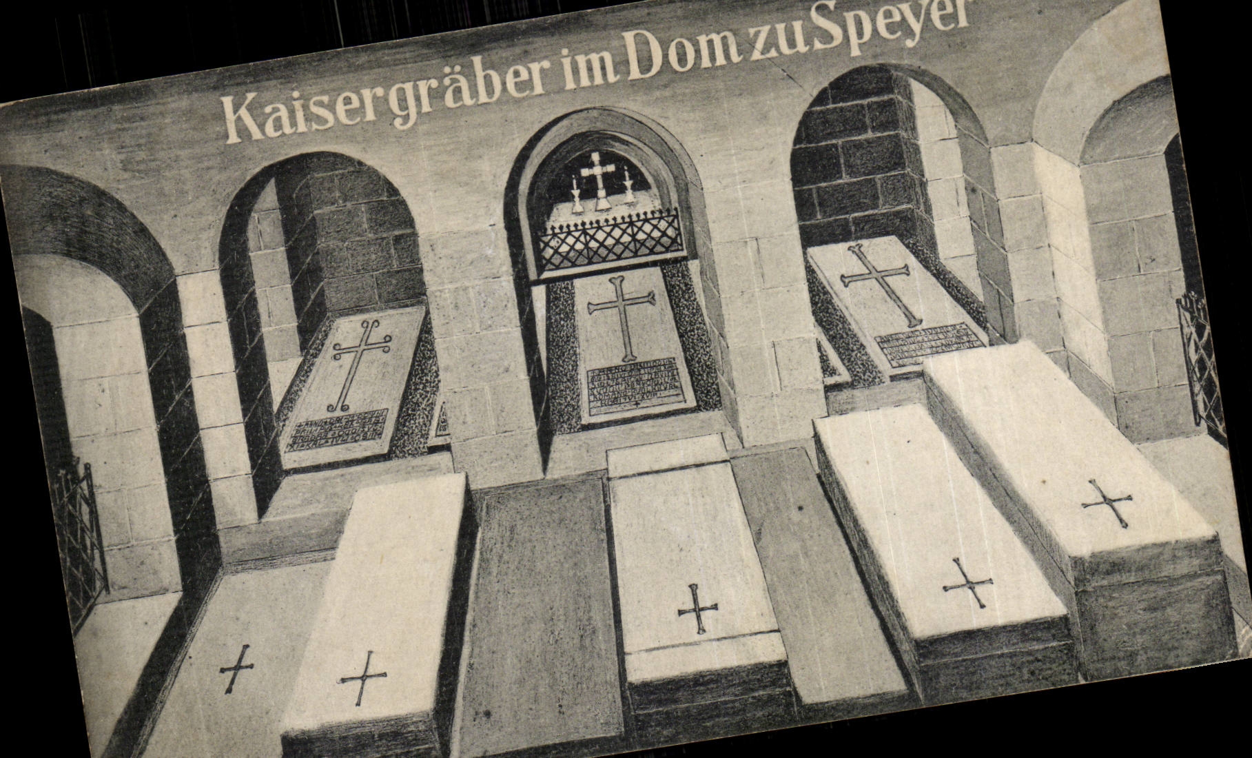 Germany Kaisergraber im Dom zu Speyer CPA