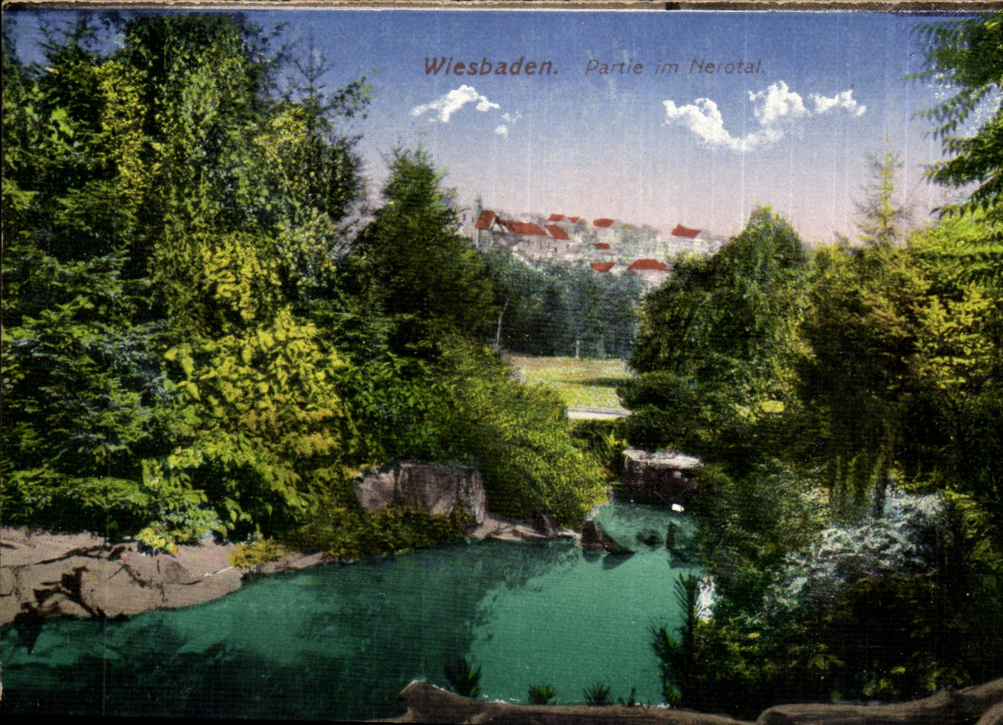 Germany Wiesbaden CPA Left im Nerotal