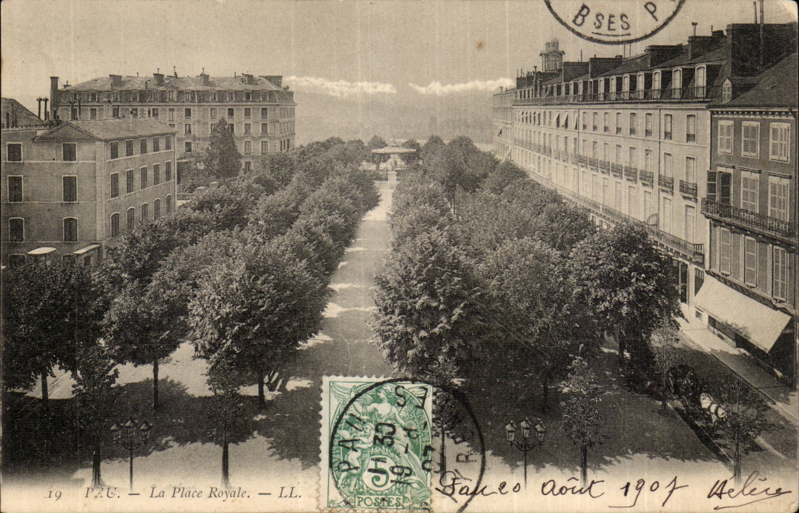 Pau CPA der konigliche Platz