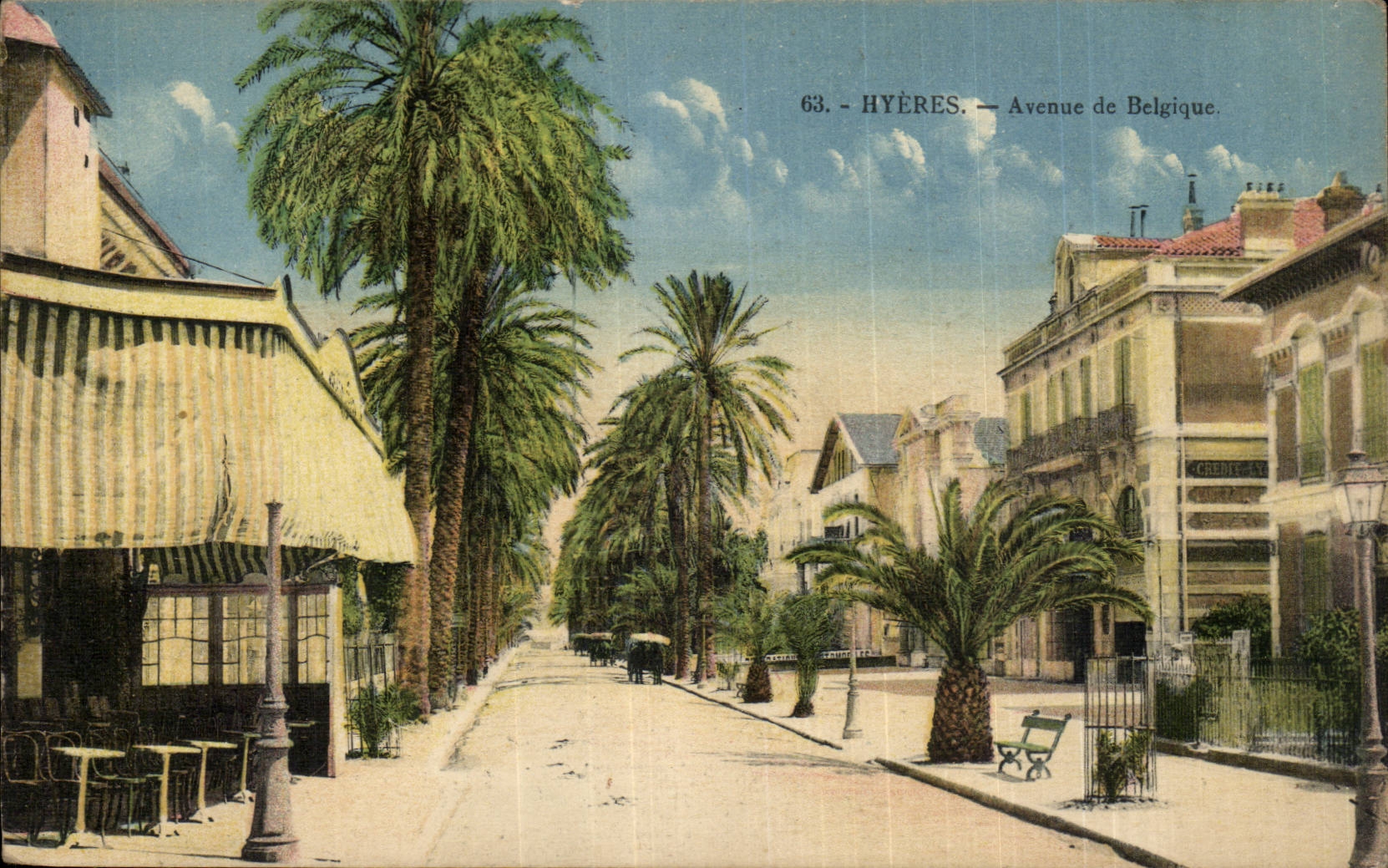 Hyeres CPA das von Belgien auftrat