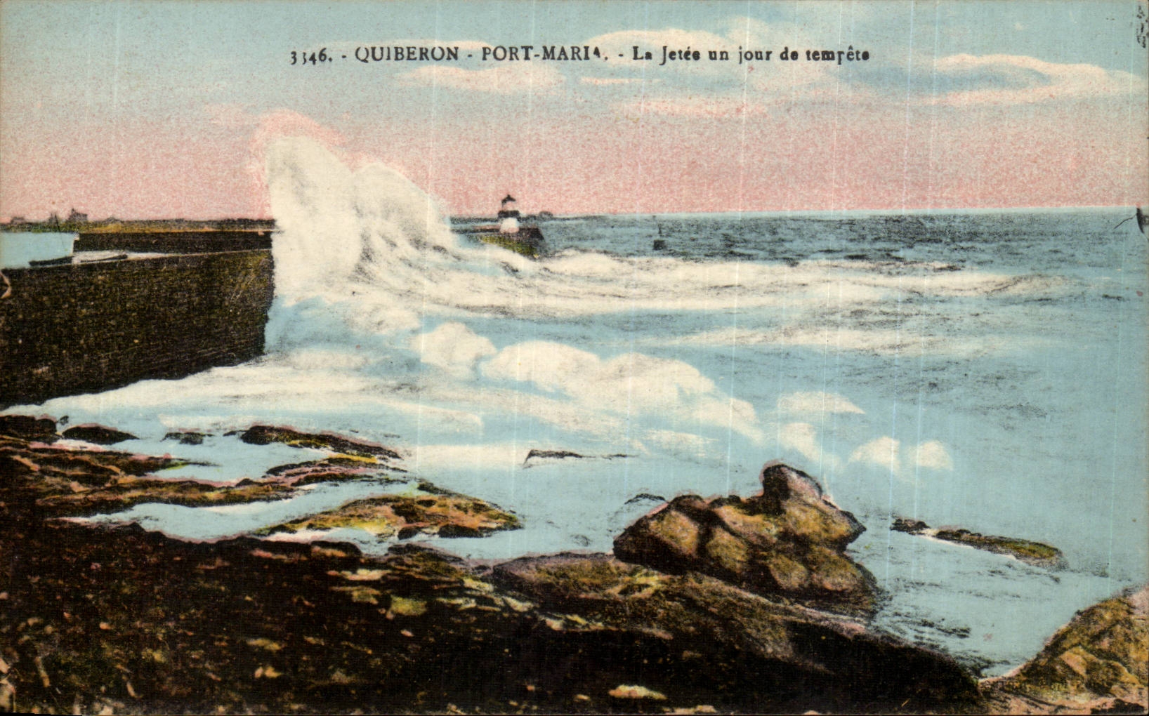 Quiberon Bridge Marie CPA It thrown one day of storm
