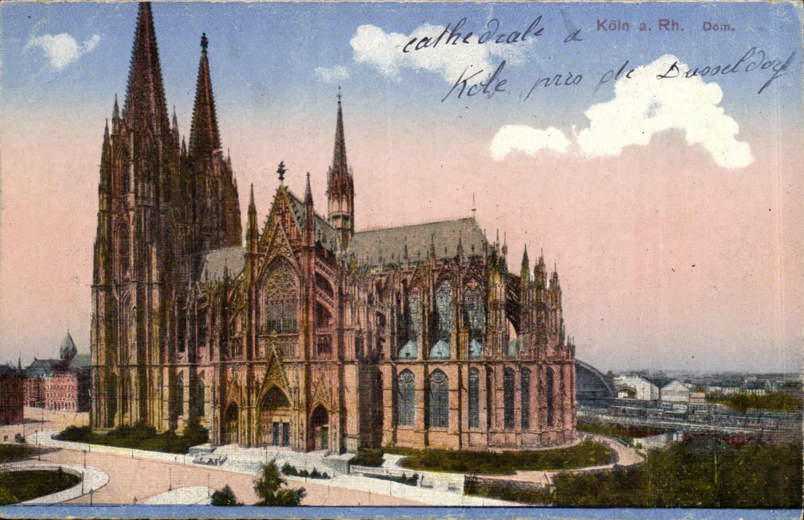 Deutschland Koln hat RheinDom