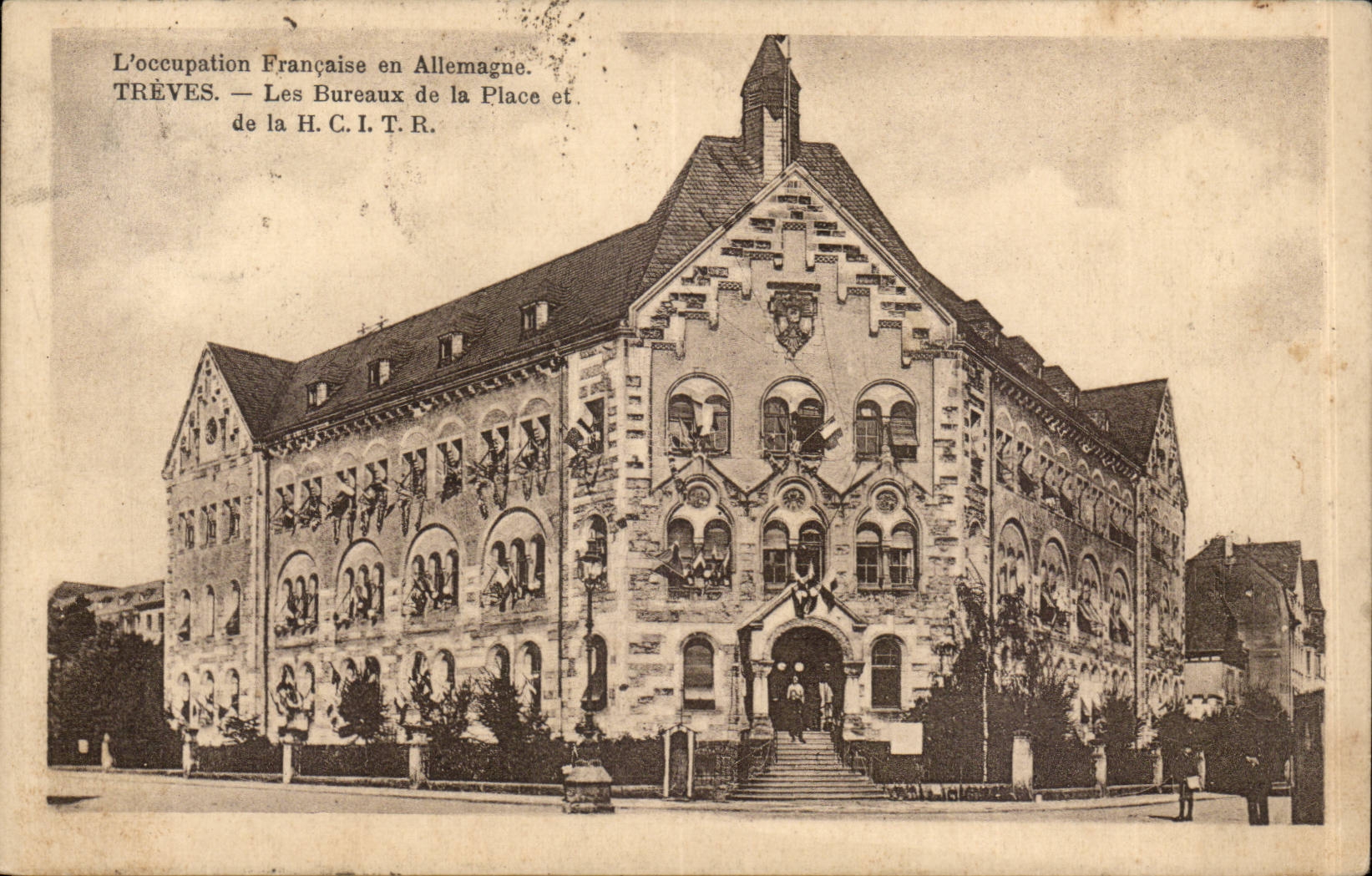 Germany French occupation in Germany Truces offices of the place and the HCITR