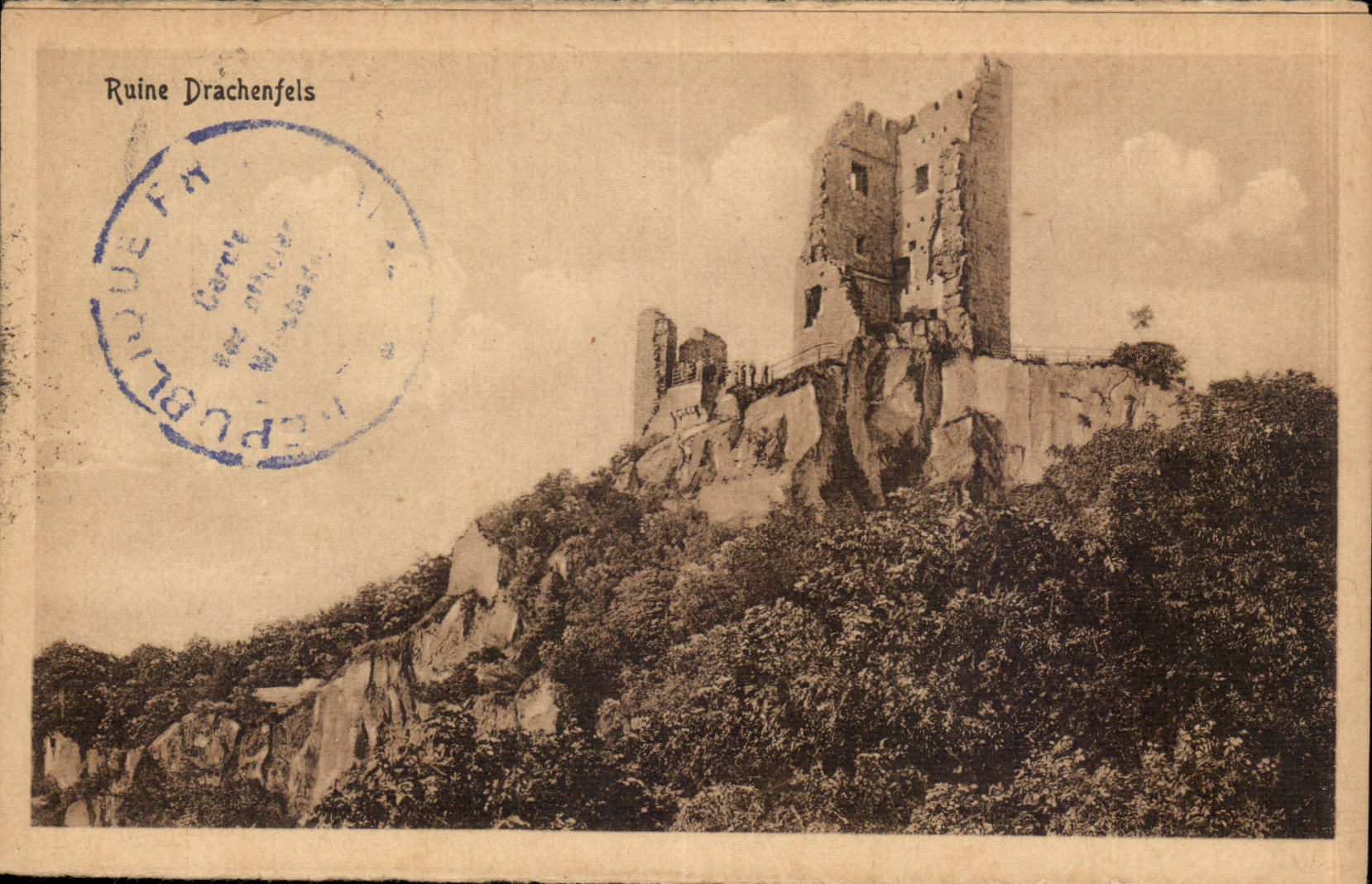 Germany Ruins Drachenfels