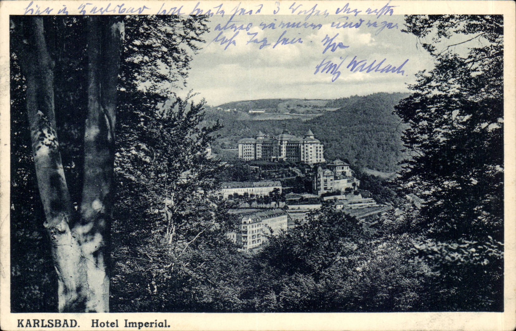 Allemagne Karlsbad CPA Hotel Imperial