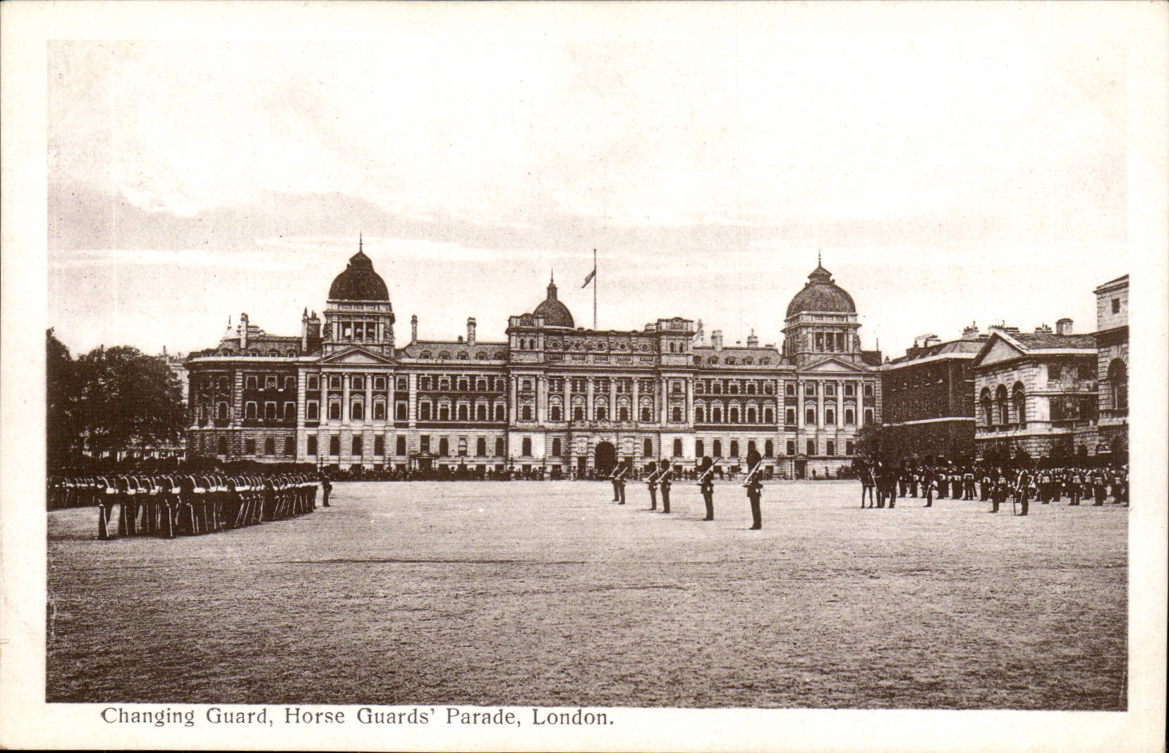 The United Kingdom London London CPA Changing guard Horse guards' parade