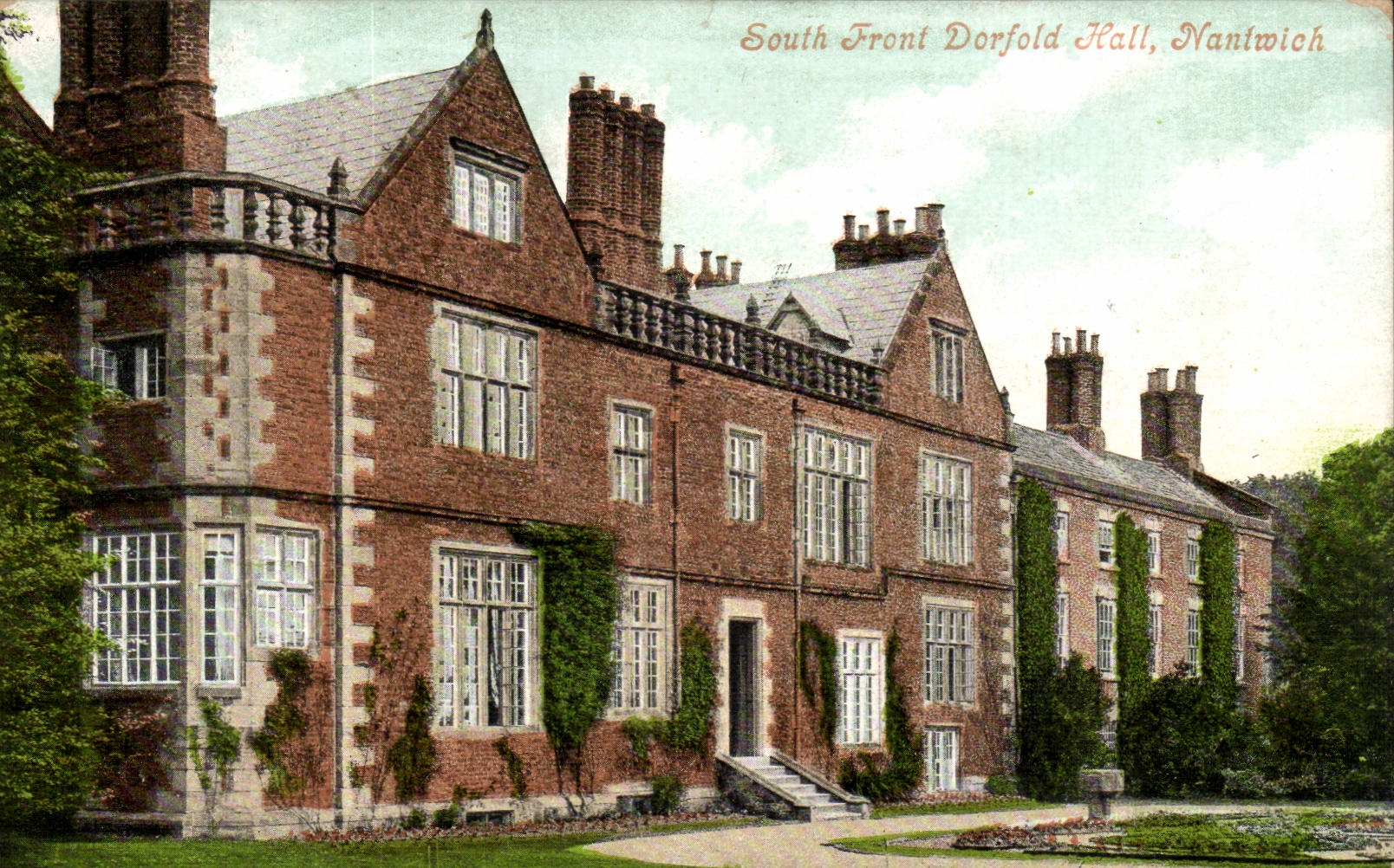 Great Britain Sout Front Dorfold Hall Nantwich