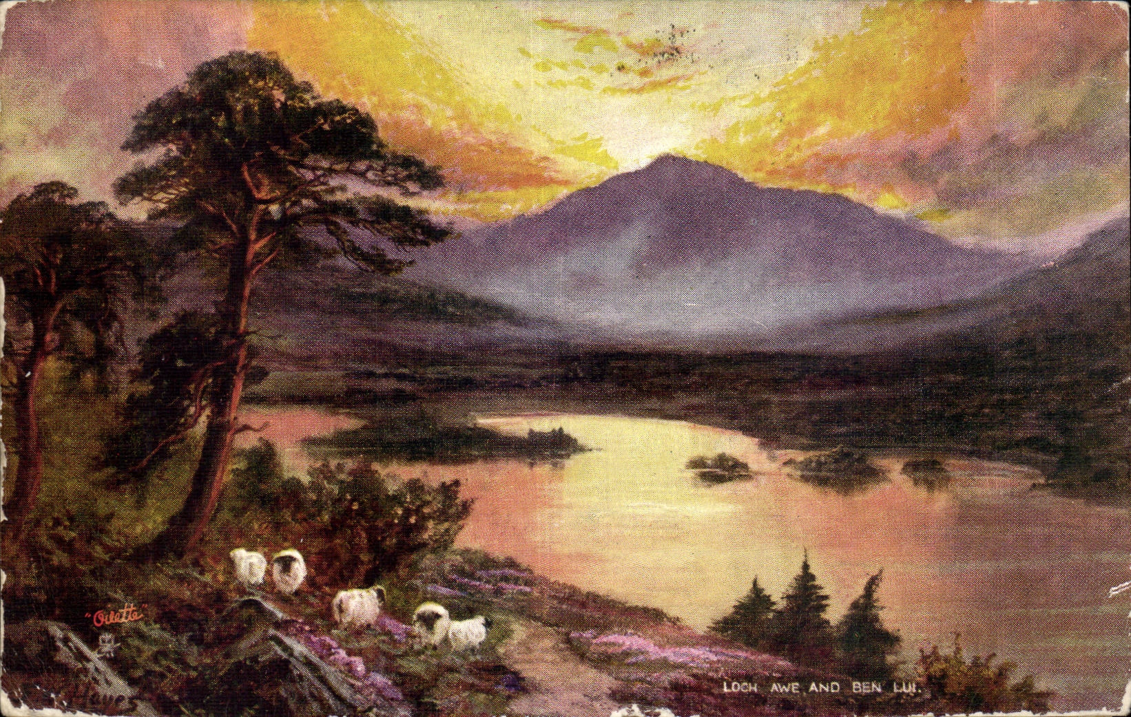 Great Britain Log Awe and Ben Him