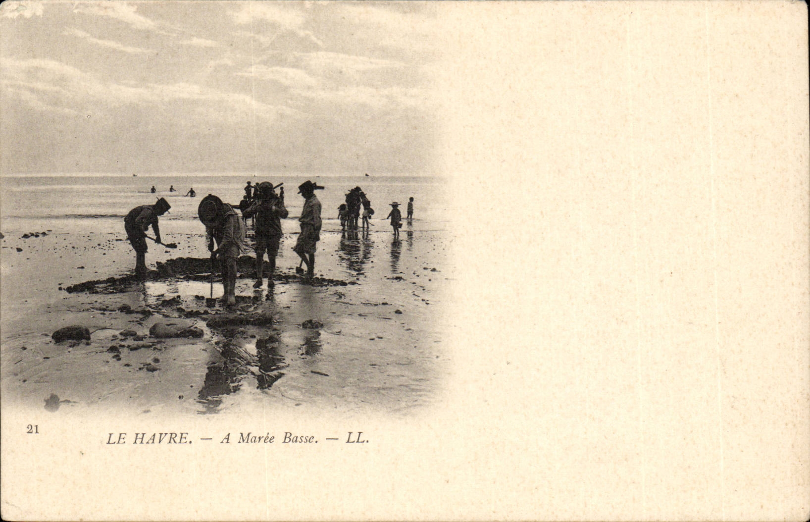 Le Havre CPA hat niedrige Gezeiten