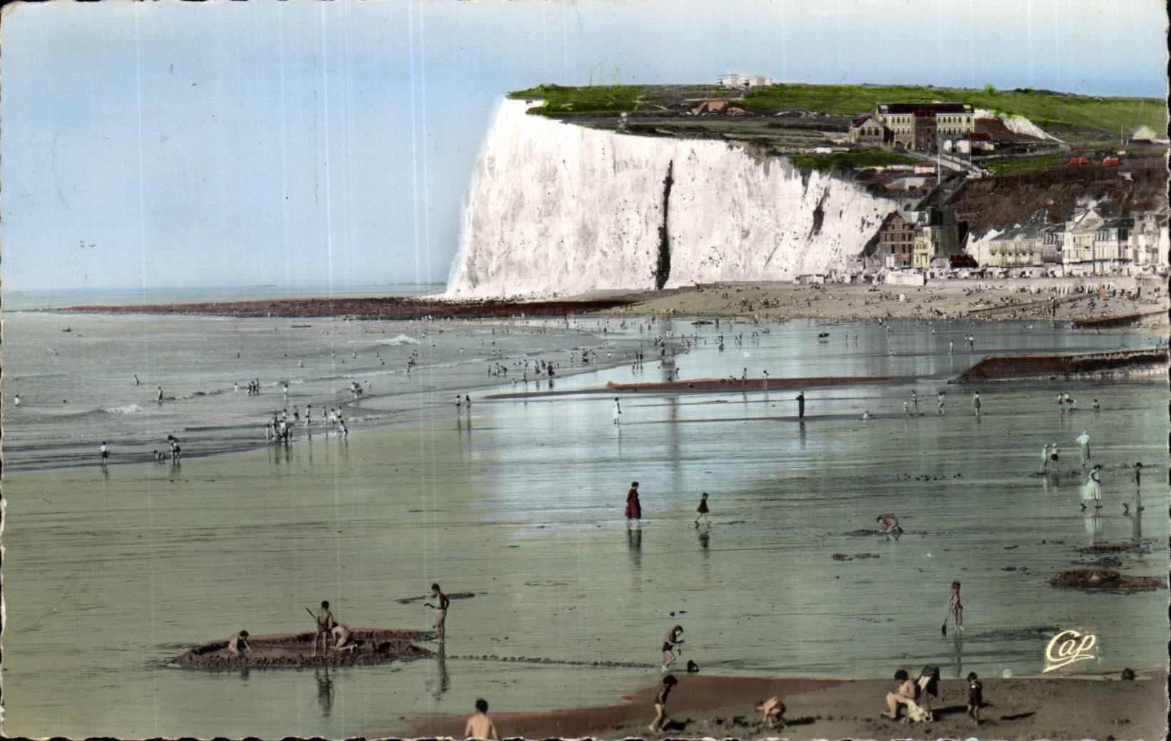 Seas les Bains MODERN CARD the beach