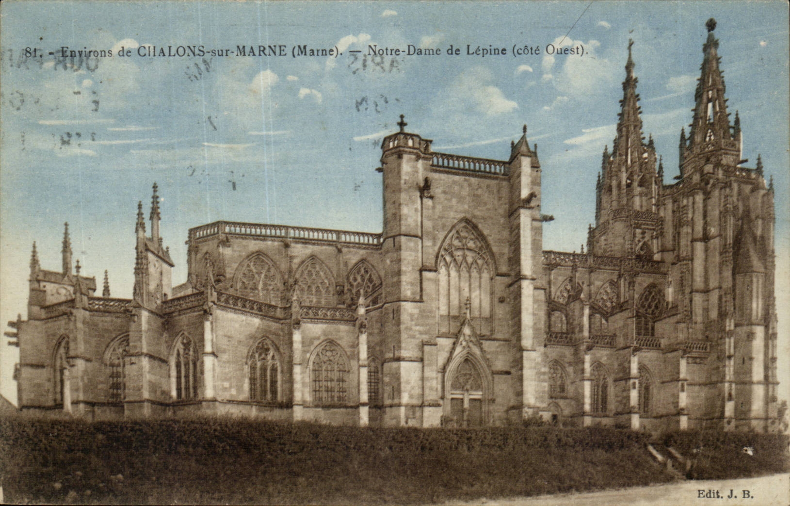 Surroundings of Trawl-nets on the Marne CPA Notre Dame de Lepine