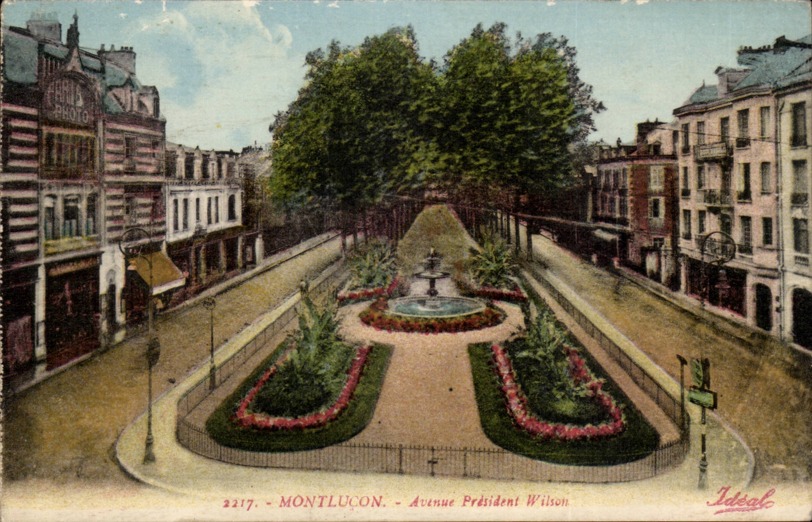 Montlucon CPA Avenue President Wilson