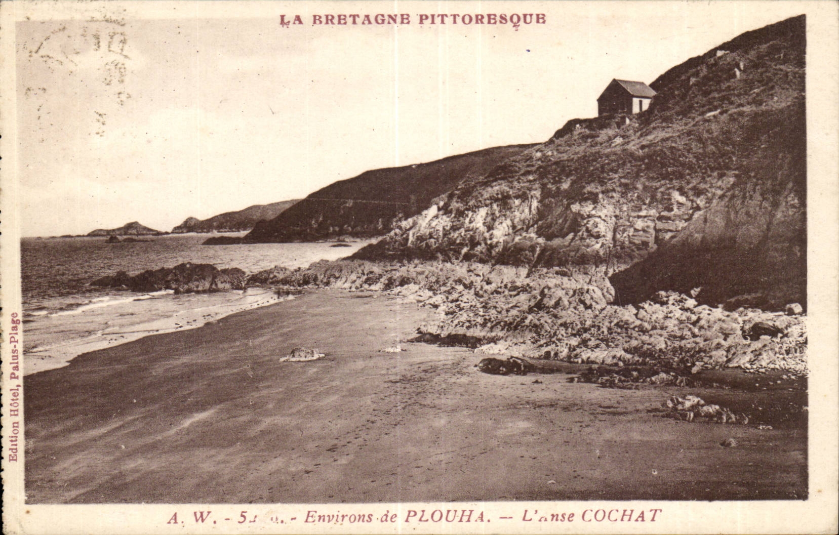 environs de Plouha CPA l'anse Cochat