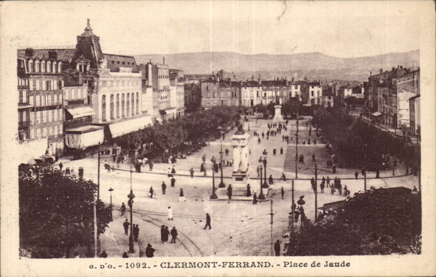 Orte Clermont-ferrandCPA von Jaude