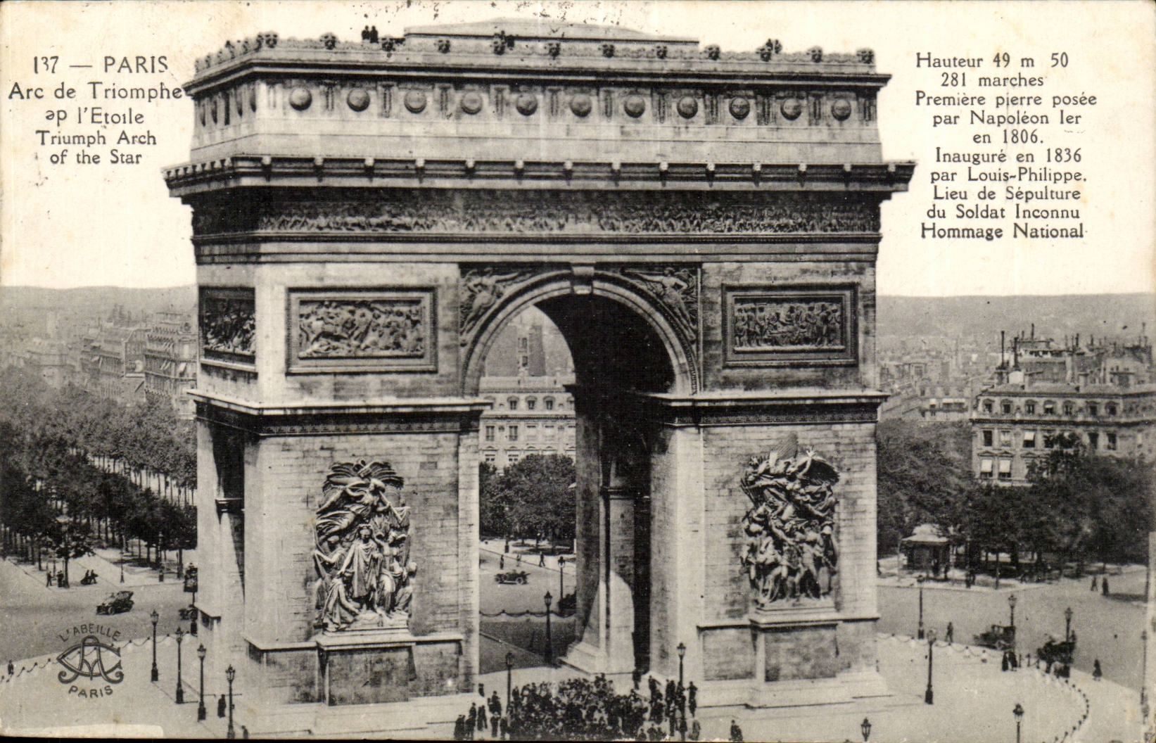 Bogen Paris-CPA von Triomph