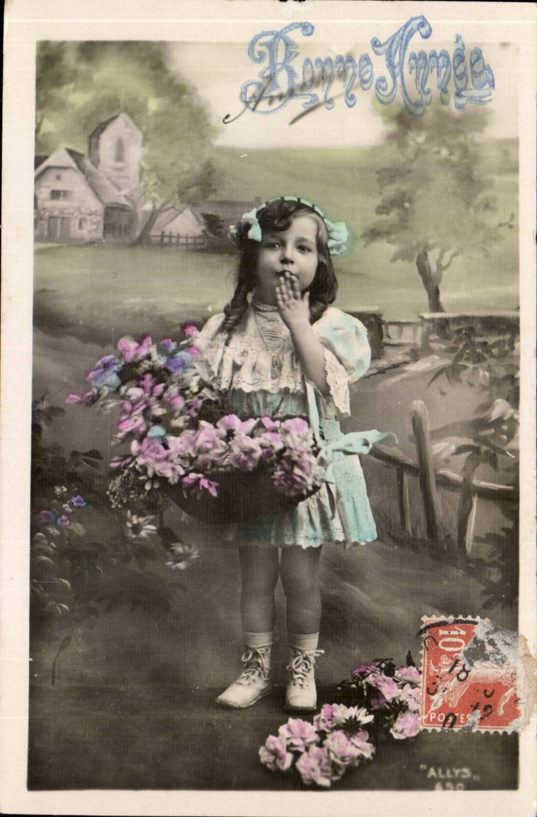 CPA Fantasy Child Happy New Year