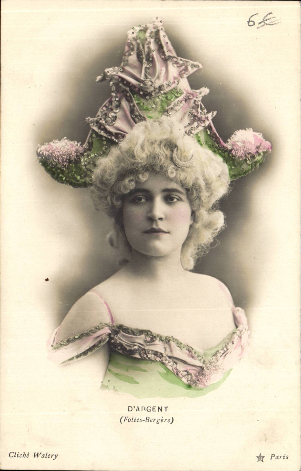 CPA Fantasy Woman Theater Of Money Madnesses Shepherdess