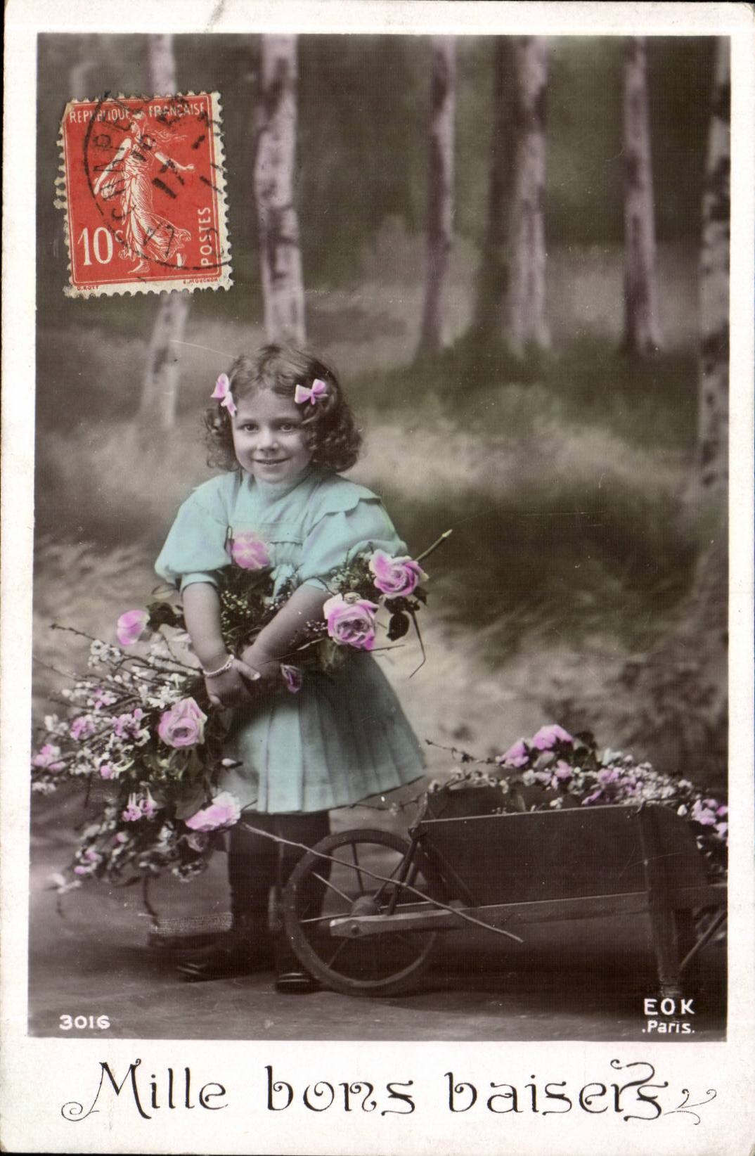 CPA Fantasy Child Thousand good kisses