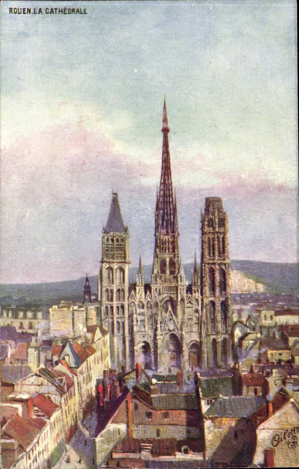 Rouen CPA the cathedral