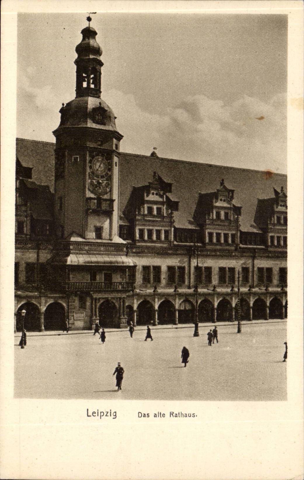 Germany Leipzig CPA Das alte Rathaus
