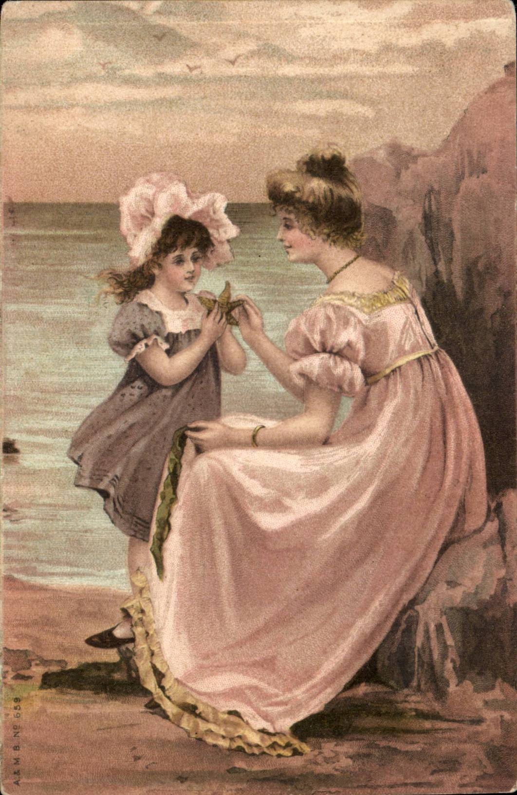 CPA Fantasy Woman and child