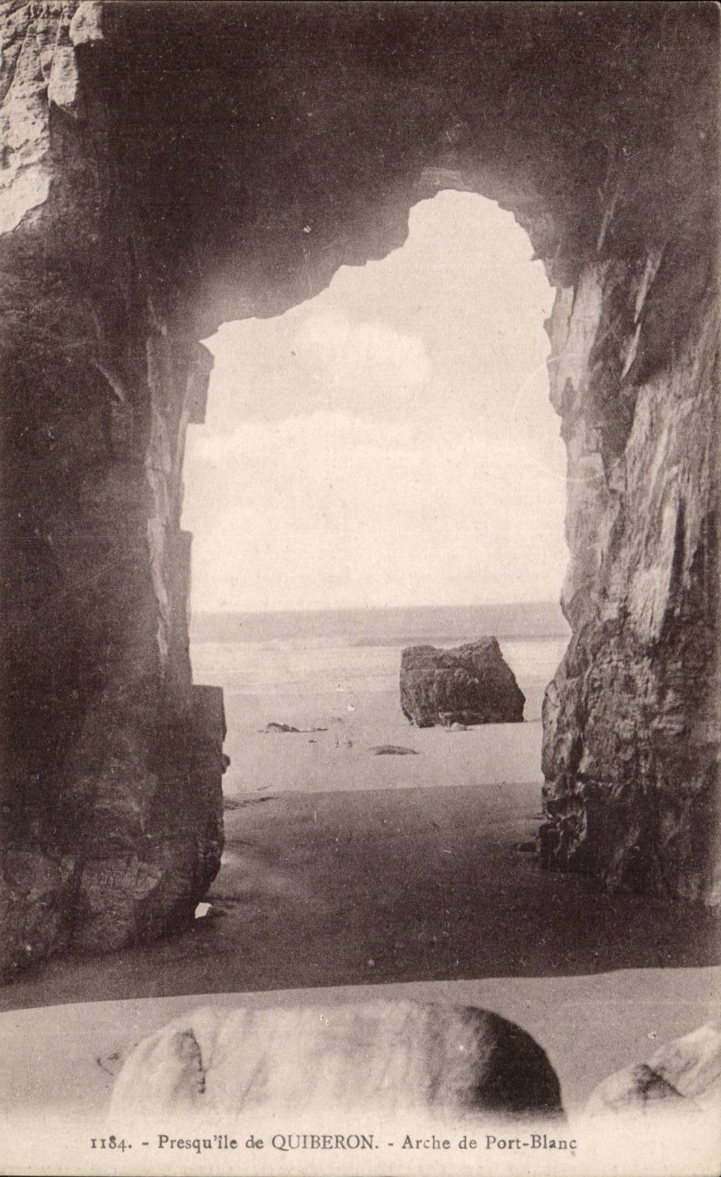 CPA Peninsula of Quiberon CPA Arch of white port