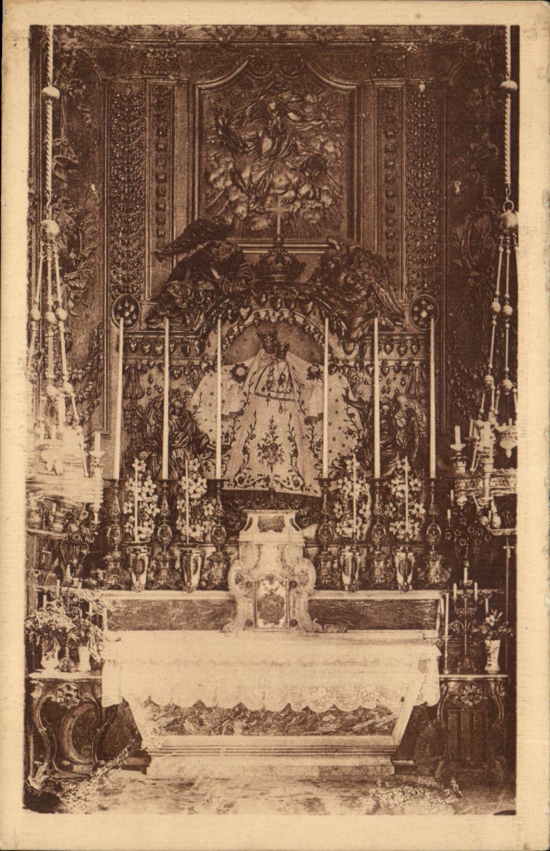 Miraculous Lyon CPA Virgin of Fourviere