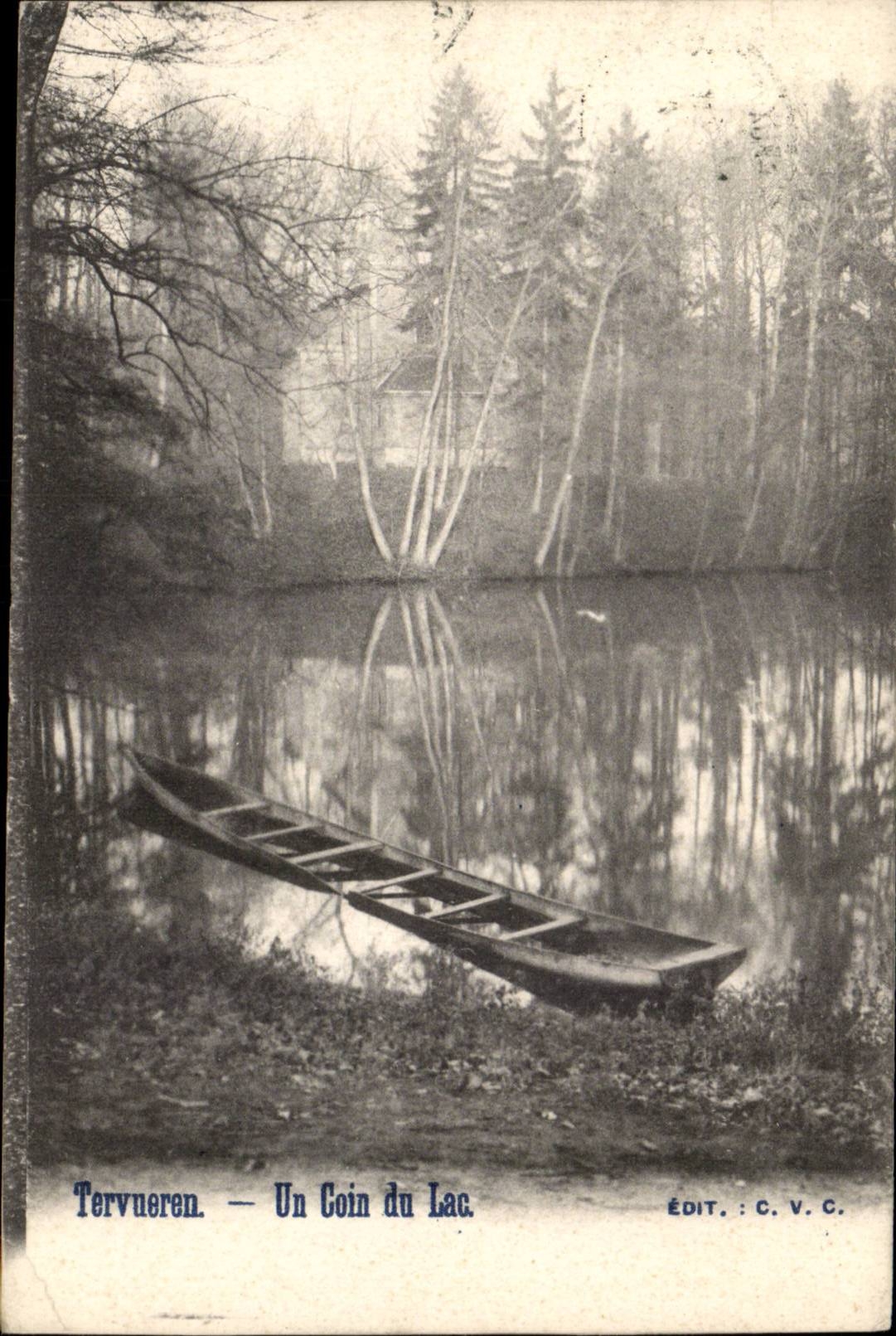 Belgium Tervueren CPA a corner of the lake