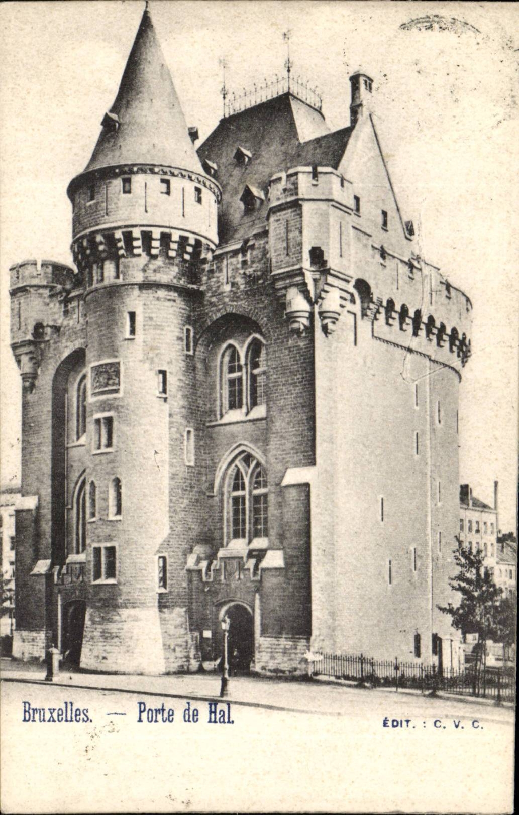 Belgium Brussels CPA Gate of Hall