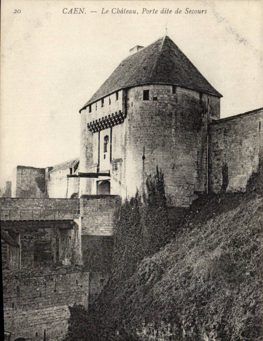 Caen CPA welches das Schloss gewusst ab Hilfe tragt