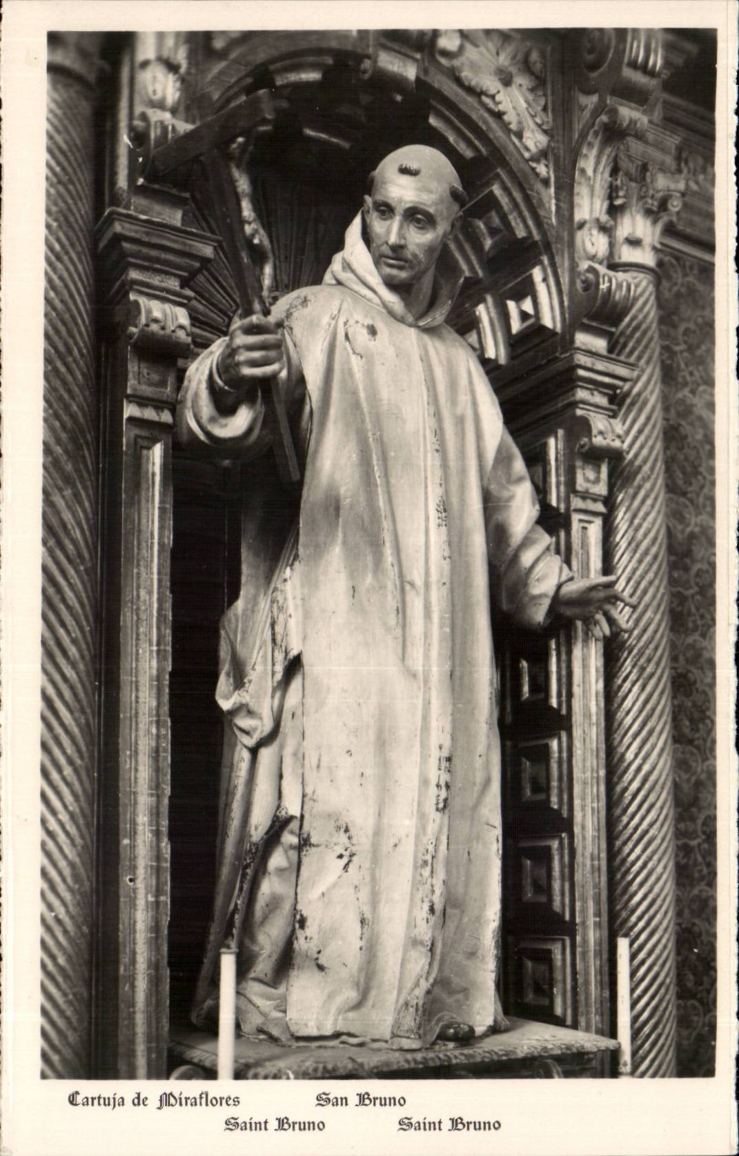 Spain Espana Cartuja de Miraflores San Bruno Saint