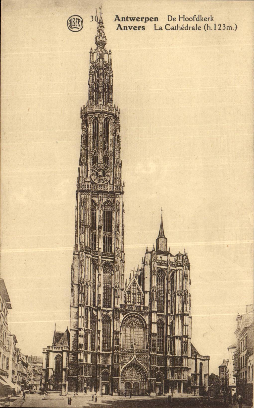 Belgie Belgium Antwerp CPA the cathedral