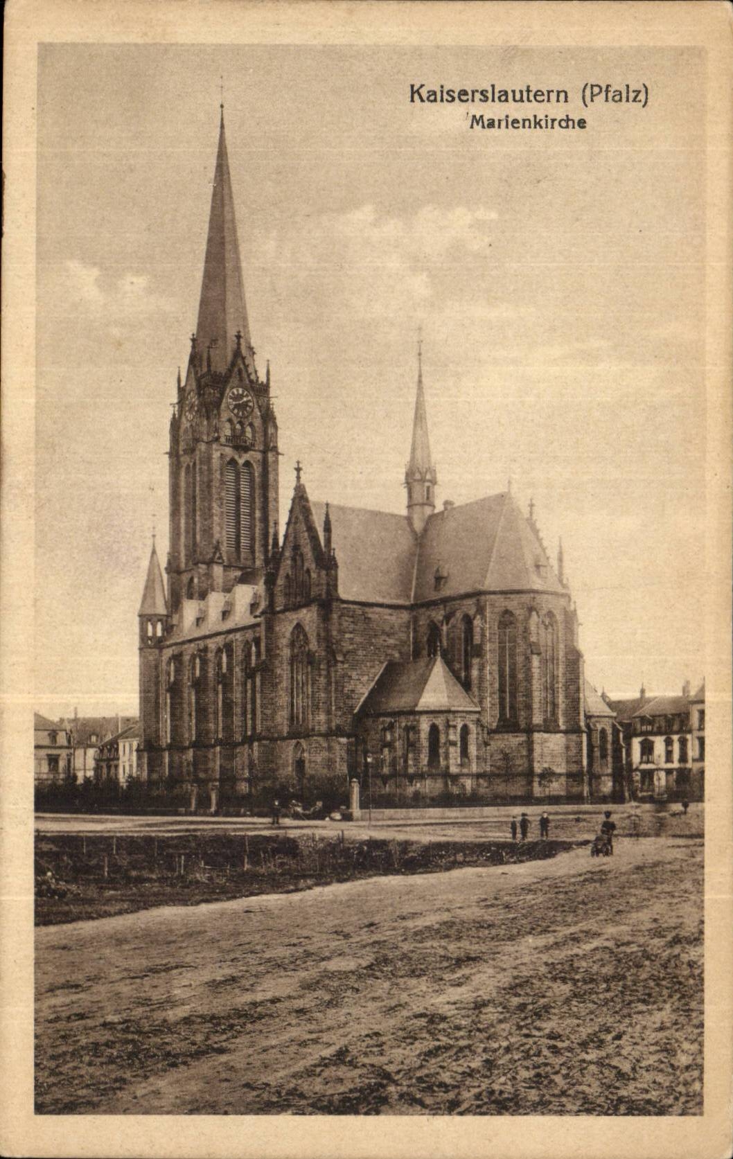 Germany CPA Kaiserslautern (Pfalz) Marienkirche