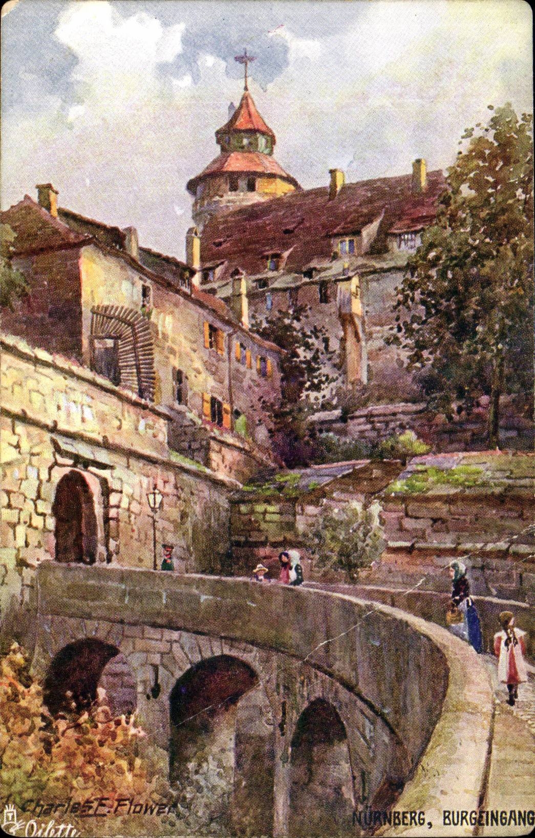 Germany CPA Nurnberg Burgeingang