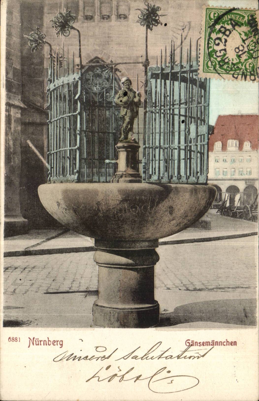 Germany CPA Nurnberg Gansemannchen