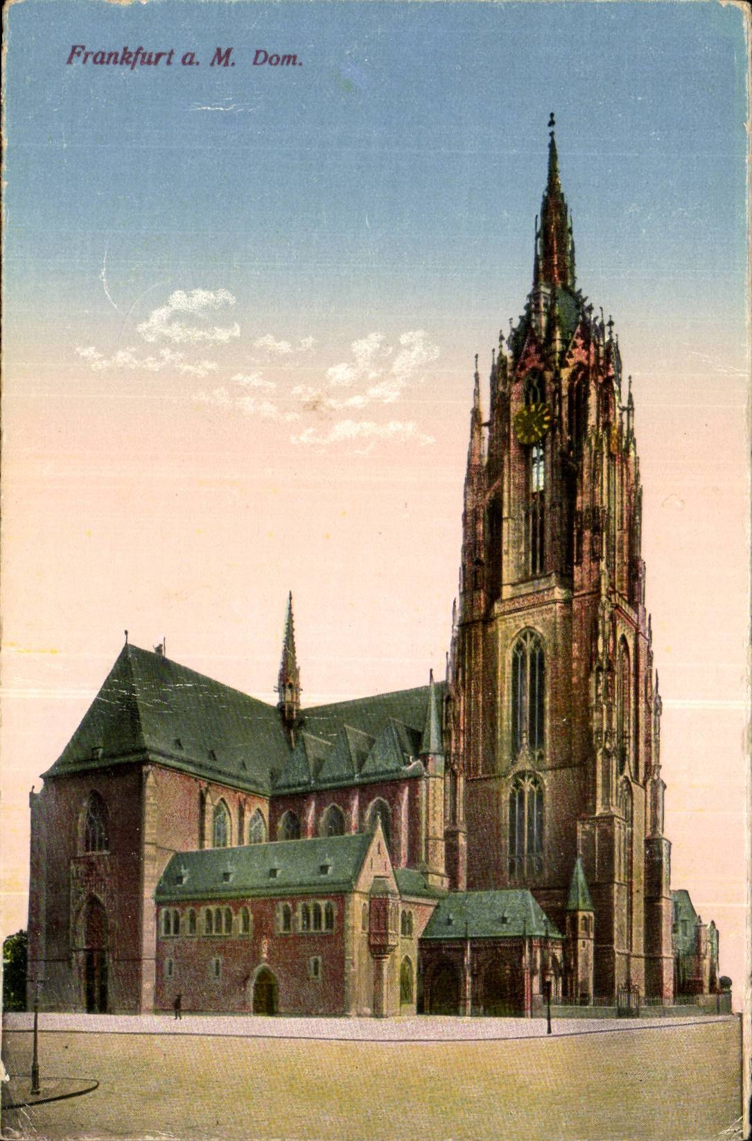 Germany Frankfurt has m Dom