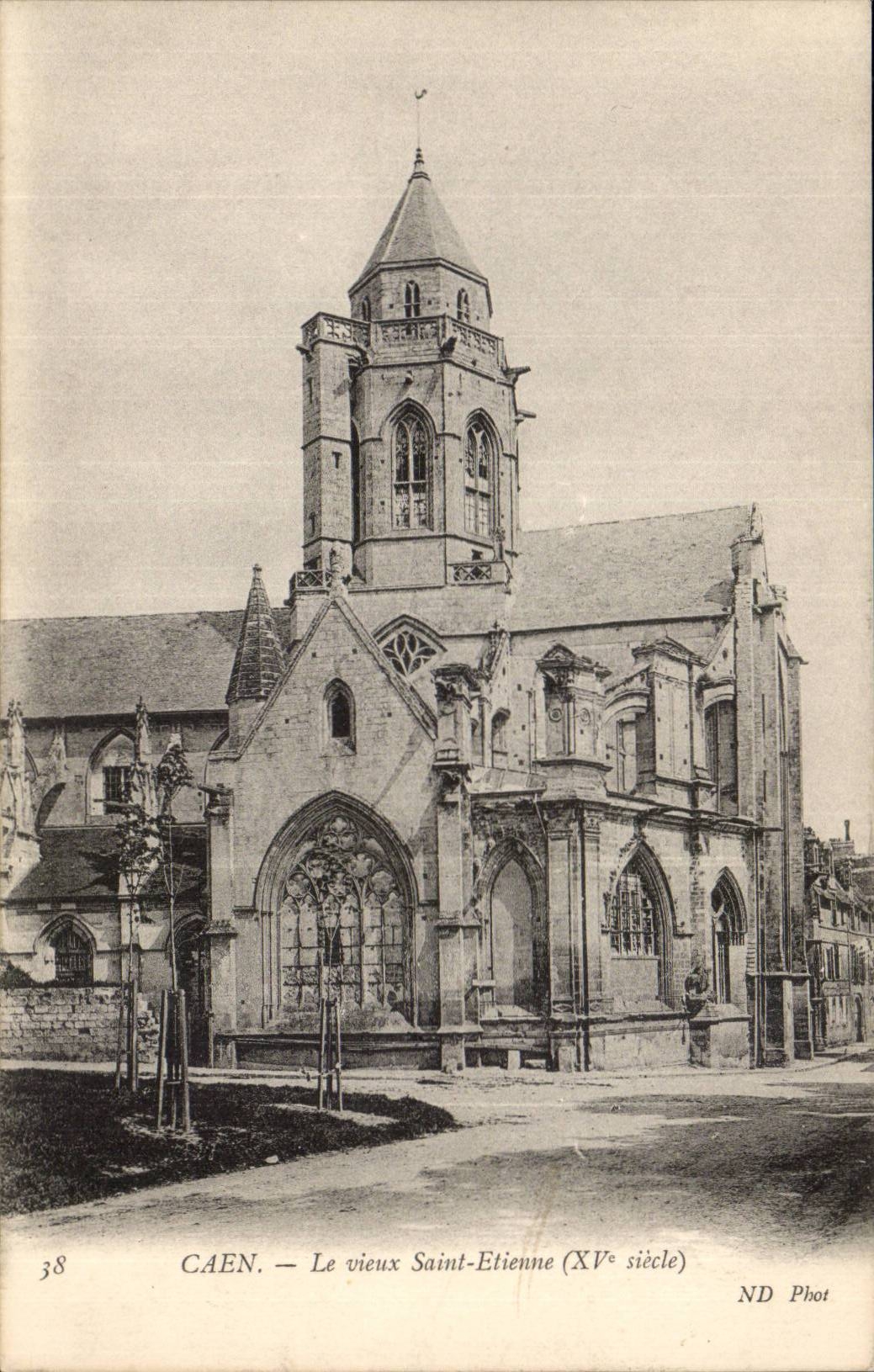 Caen CPA der alte Mann Saint-Etienne (15)