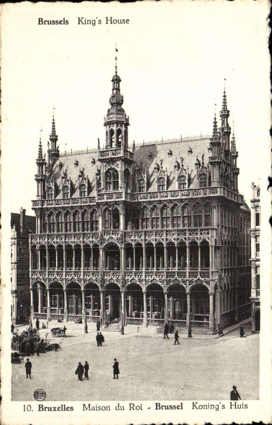 Belgie Belgium Brussels CPA House of the king