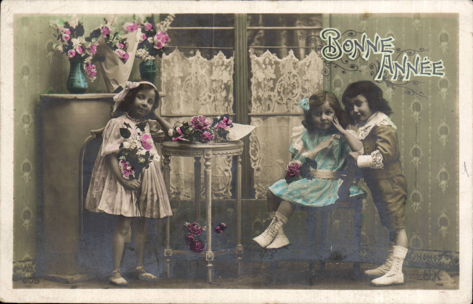 CPA Fantasy Children Happy New Year