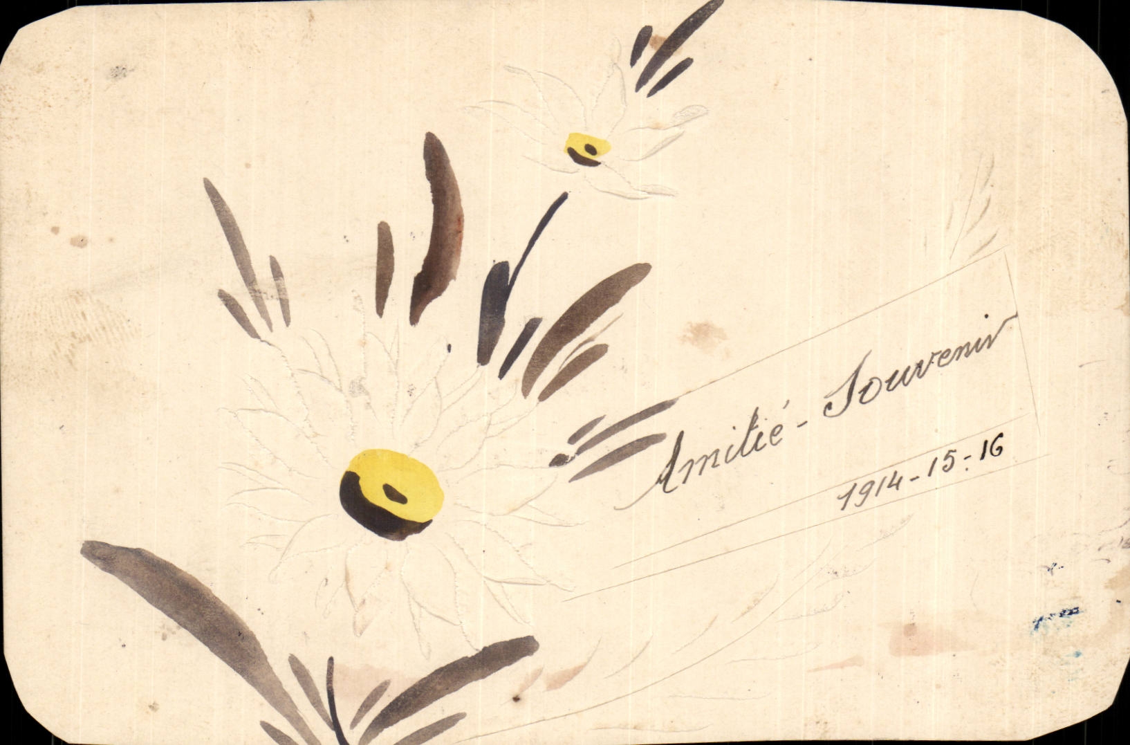 CPA Fantasy Friendship Souvenir Flower