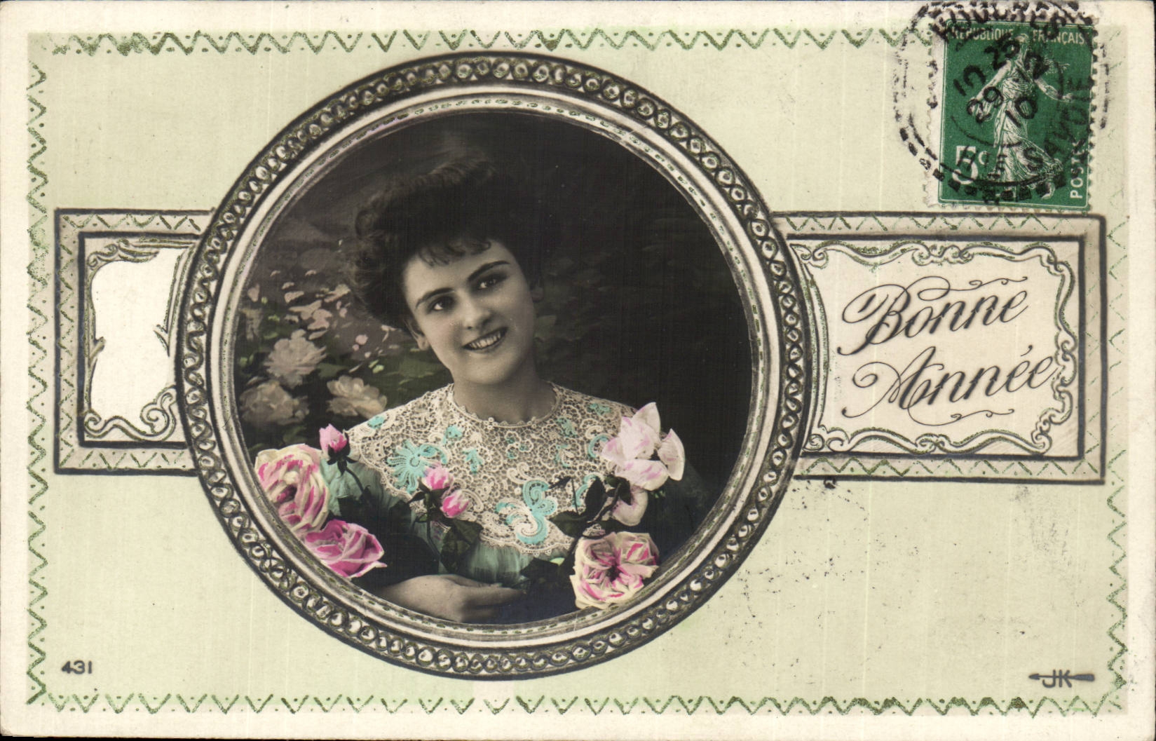 CPA Fantasy Woman Happy New Year