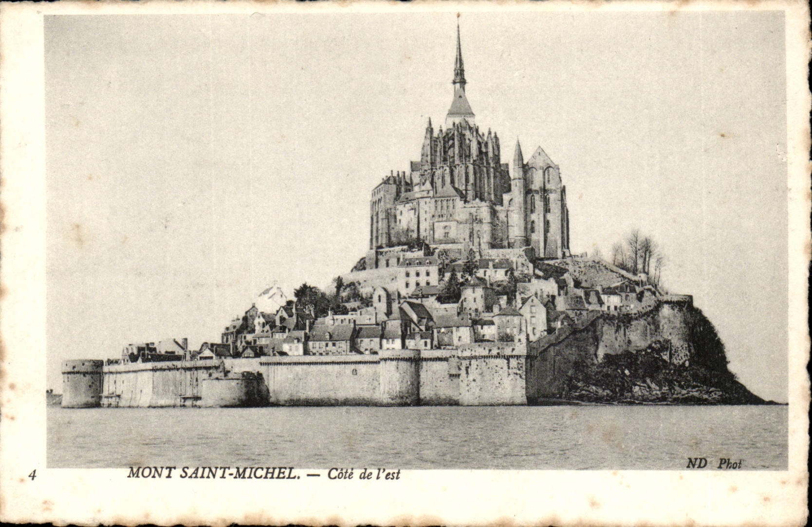 Mont Saint Michel CPA Cote is