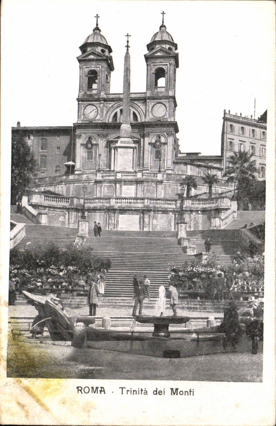 Dreiheit dei Monti Italien-Italien Rom CPA