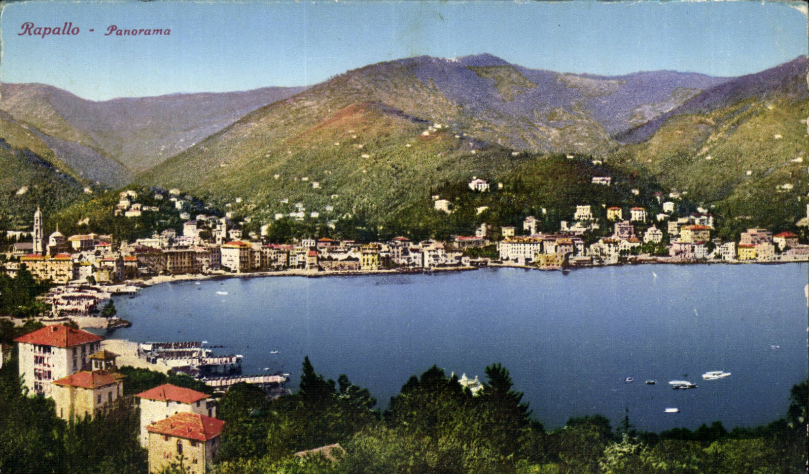 Italy - Italia - Rapallo - Panorama - CPA