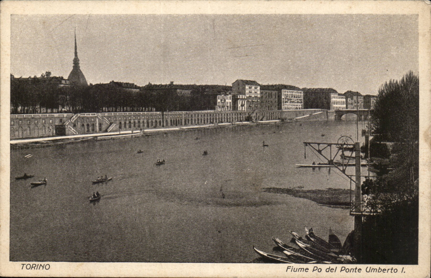 Italie - Italia - Torino - Turin Flume Po del Ponte Umberto - CPA